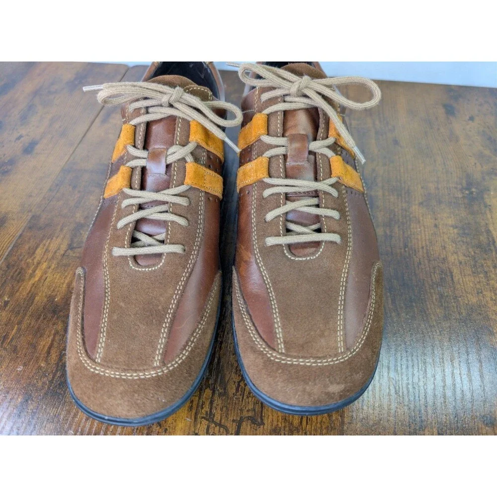 Cole Haan Suede Leather Lace Up Sneakers Shoes Size 10M